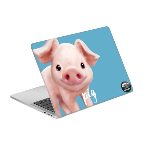 Animal Club International Faces Pig Vinyl Sticker Skin Decal Cover for Apple MacBook Pro 13" A1989 / A2159