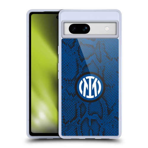 Fc Internazionale Milano Patterns Snake Soft Gel Case for Google Pixel 7a