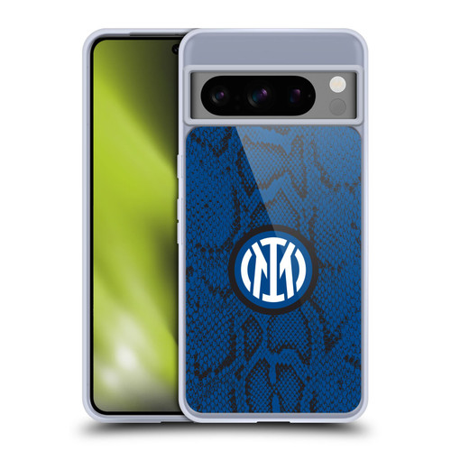 Fc Internazionale Milano Patterns Snake Soft Gel Case for Google Pixel 8 Pro