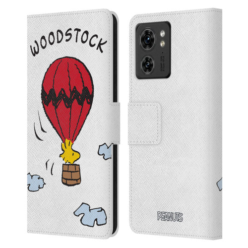 Peanuts Characters Woodstock Leather Book Wallet Case Cover For Motorola Moto Edge 40