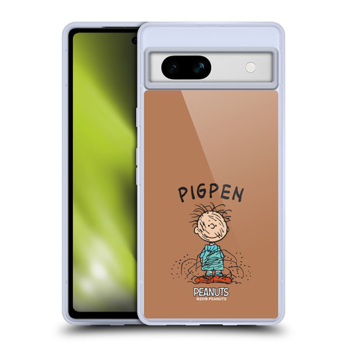 Peanuts Characters Pigpen Soft Gel Case for Google Pixel 7a