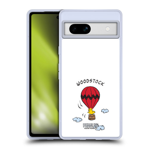 Peanuts Characters Woodstock Soft Gel Case for Google Pixel 7a