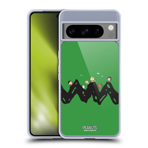 Peanuts Characters Group Soft Gel Case for Google Pixel 8 Pro