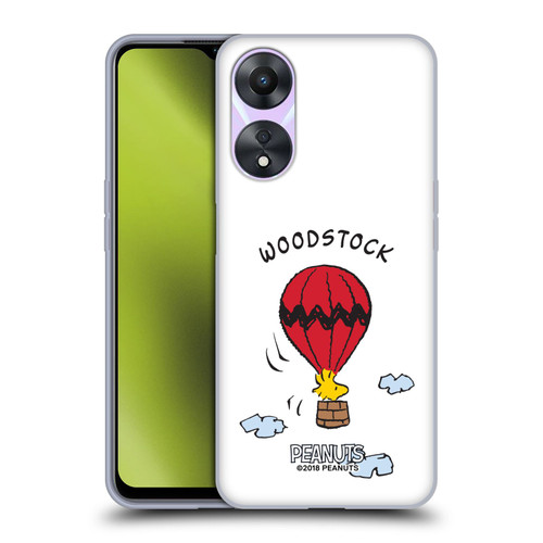 Peanuts Characters Woodstock Soft Gel Case for OPPO A78 4G