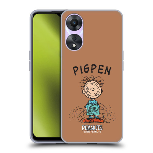 Peanuts Characters Pigpen Soft Gel Case for OPPO A78 4G