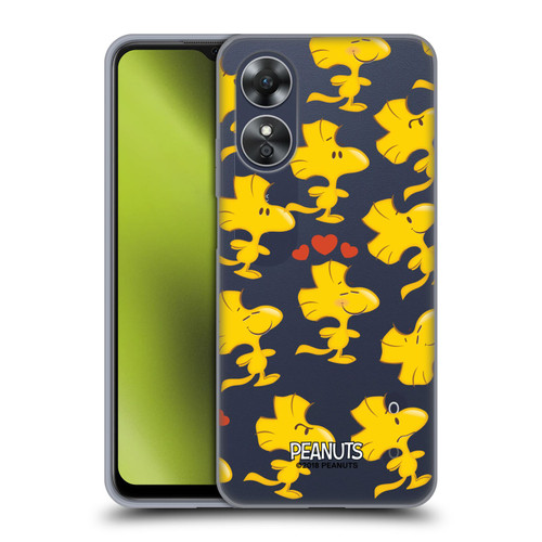 Peanuts Character Patterns Woodstock Soft Gel Case for OPPO A17
