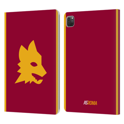 AS Roma 2023/24 Crest Kit Home Leather Book Wallet Case Cover For Apple iPad Pro 11 2020 / 2021 / 2022
