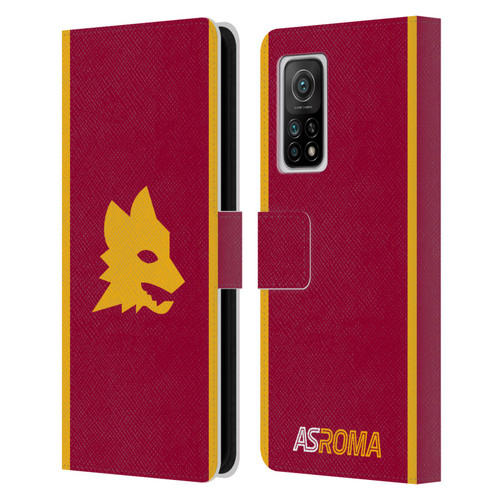 AS Roma 2023/24 Crest Kit Home Leather Book Wallet Case Cover For Xiaomi Mi 10T 5G