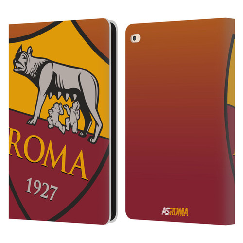 AS Roma Crest Graphics Gradient Leather Book Wallet Case Cover For Apple iPad Air 2 (2014)