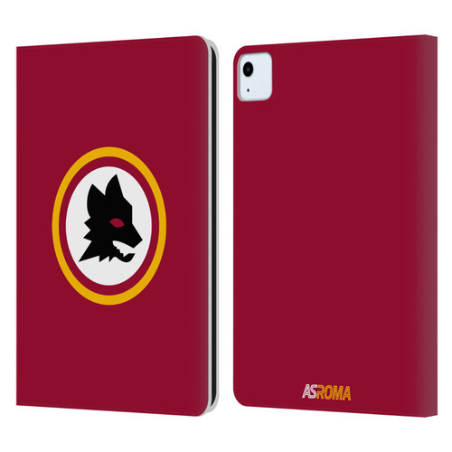 AS Roma Crest Graphics Wolf Circle Leather Book Wallet Case Cover For Apple iPad Air 2020 / 2022