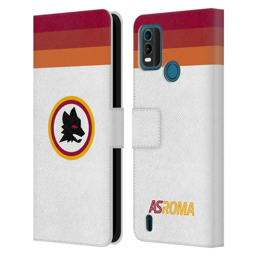 AS Roma Crest Graphics Wolf Retro Heritage Leather Book Wallet Case Cover For Nokia G11 Plus