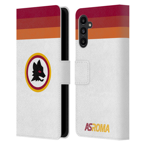 AS Roma Crest Graphics Wolf Retro Heritage Leather Book Wallet Case Cover For Samsung Galaxy A13 5G (2021)