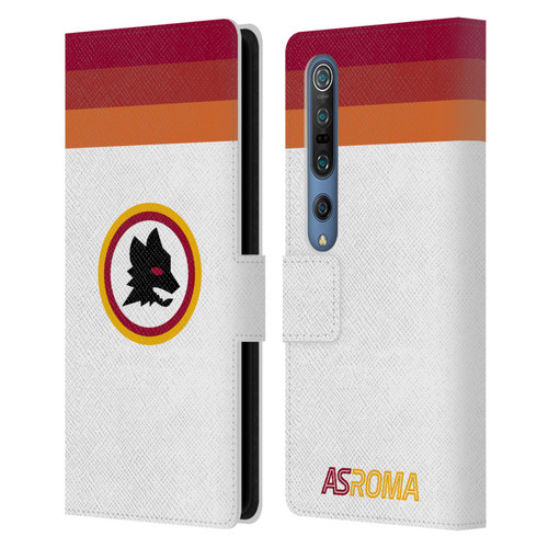 AS Roma Crest Graphics Wolf Retro Heritage Leather Book Wallet Case Cover For Xiaomi Mi 10 5G / Mi 10 Pro 5G