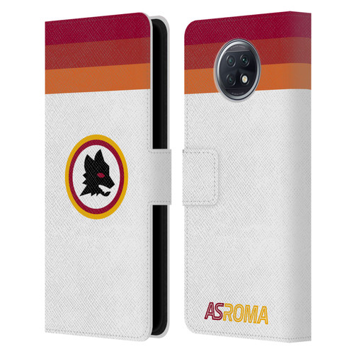 AS Roma Crest Graphics Wolf Retro Heritage Leather Book Wallet Case Cover For Xiaomi Redmi Note 9T 5G