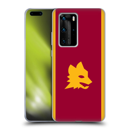 AS Roma 2023/24 Crest Kit Home Soft Gel Case for Huawei P40 Pro / P40 Pro Plus 5G