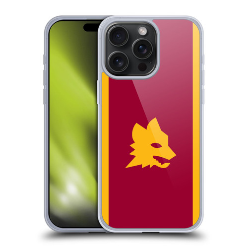 AS Roma 2023/24 Crest Kit Home Soft Gel Case for Apple iPhone 15 Pro Max