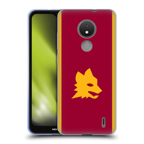 AS Roma 2023/24 Crest Kit Home Soft Gel Case for Nokia C21