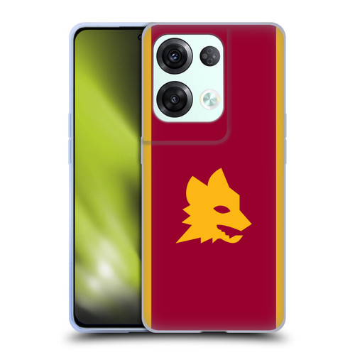 AS Roma 2023/24 Crest Kit Home Soft Gel Case for OPPO Reno8 Pro