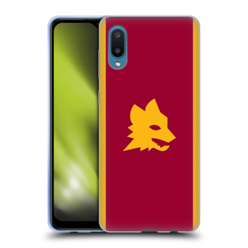 AS Roma 2023/24 Crest Kit Home Soft Gel Case for Samsung Galaxy A02/M02 (2021)