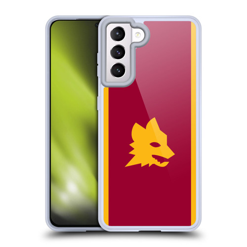 AS Roma 2023/24 Crest Kit Home Soft Gel Case for Samsung Galaxy S21 5G