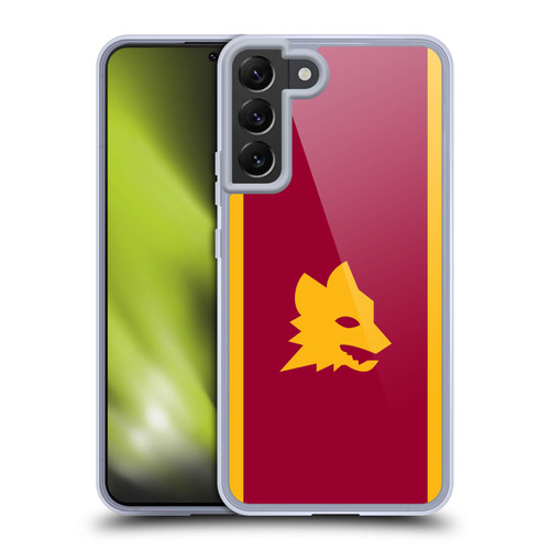 AS Roma 2023/24 Crest Kit Home Soft Gel Case for Samsung Galaxy S22+ 5G