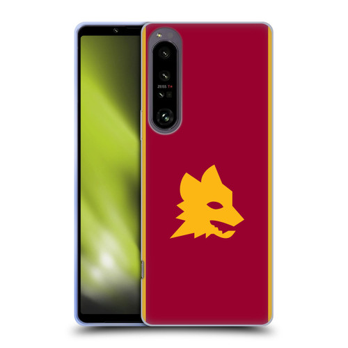 AS Roma 2023/24 Crest Kit Home Soft Gel Case for Sony Xperia 1 IV