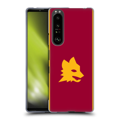 AS Roma 2023/24 Crest Kit Home Soft Gel Case for Sony Xperia 1 III