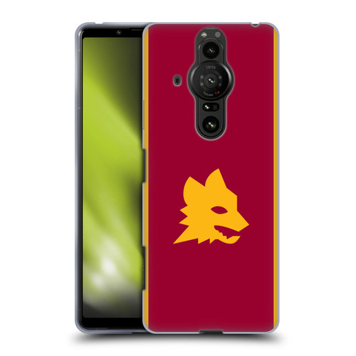 AS Roma 2023/24 Crest Kit Home Soft Gel Case for Sony Xperia Pro-I
