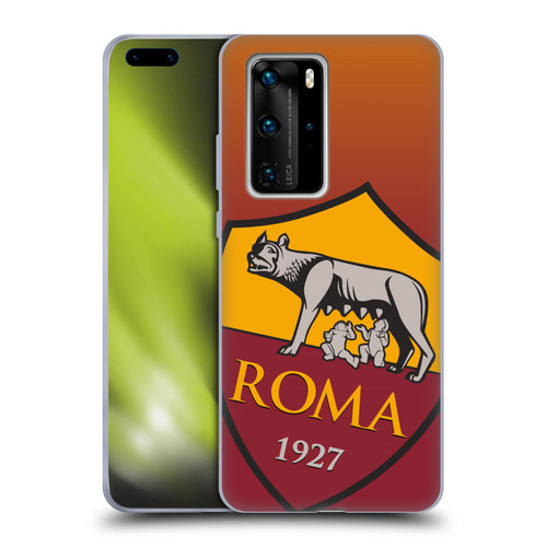 AS Roma Crest Graphics Gradient Soft Gel Case for Huawei P40 Pro / P40 Pro Plus 5G