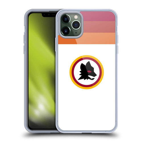 AS Roma Crest Graphics Wolf Retro Heritage Soft Gel Case for Apple iPhone 11 Pro Max