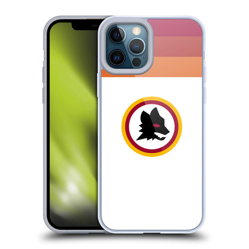 AS Roma Crest Graphics Wolf Retro Heritage Soft Gel Case for Apple iPhone 12 Pro Max