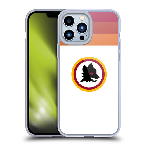 AS Roma Crest Graphics Wolf Retro Heritage Soft Gel Case for Apple iPhone 13 Pro Max