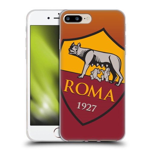 AS Roma Crest Graphics Gradient Soft Gel Case for Apple iPhone 7 Plus / iPhone 8 Plus