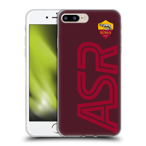 AS Roma Crest Graphics Oversized Soft Gel Case for Apple iPhone 7 Plus / iPhone 8 Plus