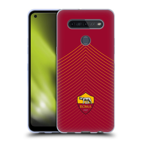 AS Roma Crest Graphics Arrow Soft Gel Case for LG K51S