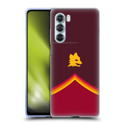 AS Roma Crest Graphics Wolf Soft Gel Case for Motorola Edge S30 / Moto G200 5G