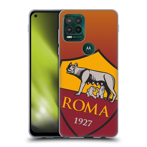 AS Roma Crest Graphics Gradient Soft Gel Case for Motorola Moto G Stylus 5G 2021