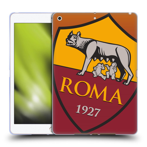 AS Roma Crest Graphics Gradient Soft Gel Case for Apple iPad 10.2 2019/2020/2021