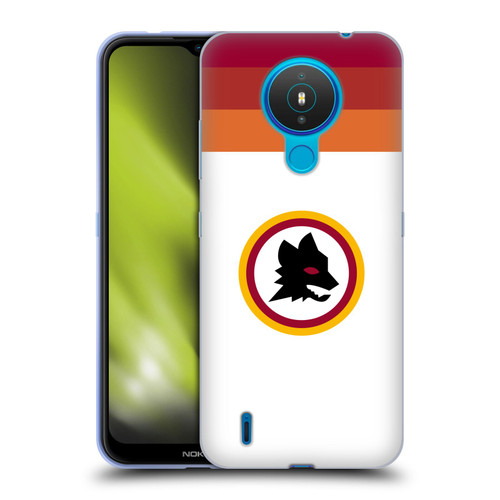 AS Roma Crest Graphics Wolf Retro Heritage Soft Gel Case for Nokia 1.4