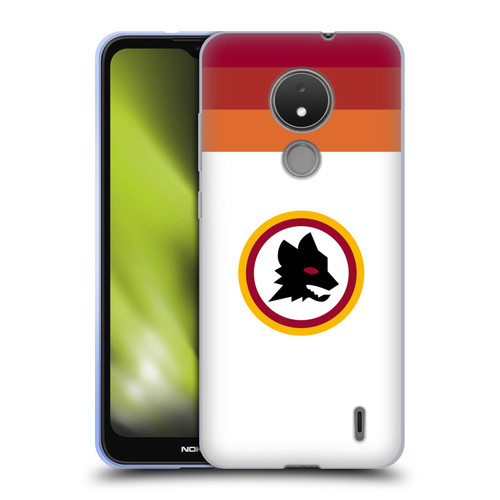 AS Roma Crest Graphics Wolf Retro Heritage Soft Gel Case for Nokia C21