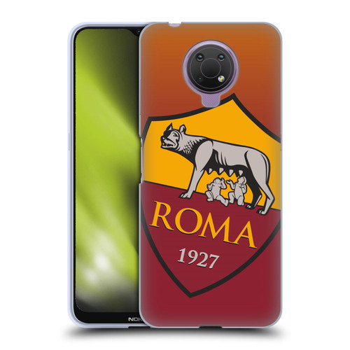 AS Roma Crest Graphics Gradient Soft Gel Case for Nokia G10
