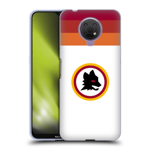 AS Roma Crest Graphics Wolf Retro Heritage Soft Gel Case for Nokia G10