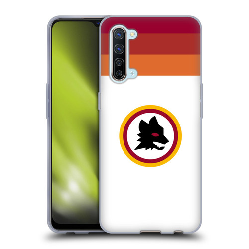 AS Roma Crest Graphics Wolf Retro Heritage Soft Gel Case for OPPO Find X2 Lite 5G