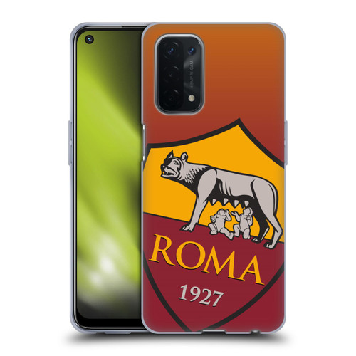 AS Roma Crest Graphics Gradient Soft Gel Case for OPPO A54 5G