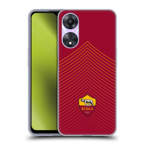 AS Roma Crest Graphics Arrow Soft Gel Case for OPPO A78 4G