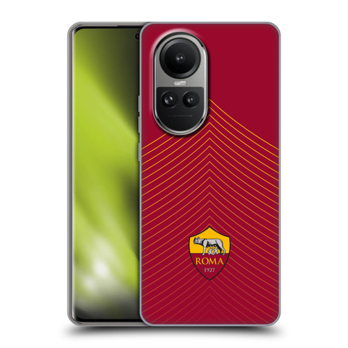 AS Roma Crest Graphics Arrow Soft Gel Case for OPPO Reno10 5G / Reno10 Pro 5G