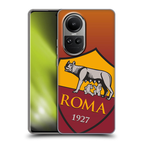 AS Roma Crest Graphics Gradient Soft Gel Case for OPPO Reno10 5G / Reno10 Pro 5G