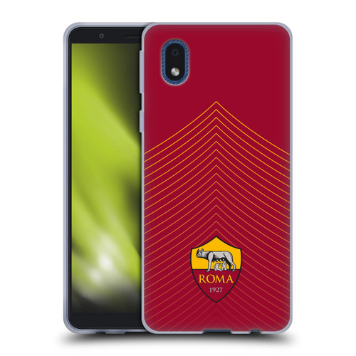 AS Roma Crest Graphics Arrow Soft Gel Case for Samsung Galaxy A01 Core (2020)