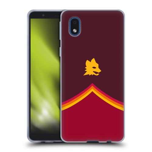 AS Roma Crest Graphics Wolf Soft Gel Case for Samsung Galaxy A01 Core (2020)