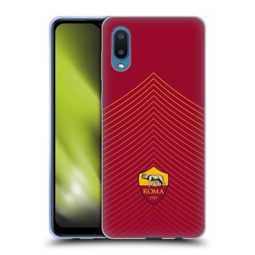 AS Roma Crest Graphics Arrow Soft Gel Case for Samsung Galaxy A02/M02 (2021)